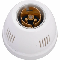NS Point  Fancy Jumbo Bulb Holder for home (White, pack of 5 - White