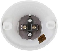 NS  CONA 2501 Angle Holder with OBR 6 Amp, White - Pack of 5|OBR Angle Holder|Bulb Holder|Fancy Angle Holder for Bulb|Angle holder for Home, Office, Shops, etc - White