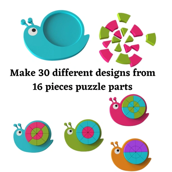 Snaily Puzzle ( Best Toy For Kids Mindset) 