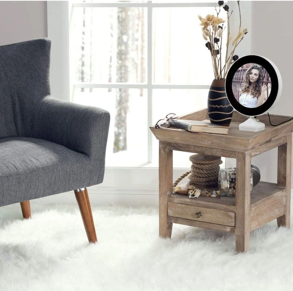 Magic Mirror Photo Frame (One Chatging Cable +one Magic Mirror) 