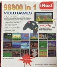98800 In 1 Vedio Game