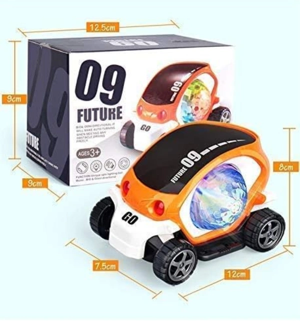 09 Future Car With 4D Lights, Music And Rotating Lights