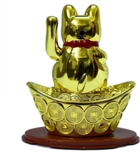 High Quality Feng Shui Lucky Cat(solar Panel Version) 