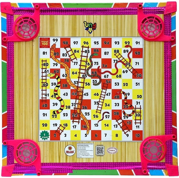 Kids Carrom Board (1.5ft ×1.5ft)  - 1.2ft*1.2ft