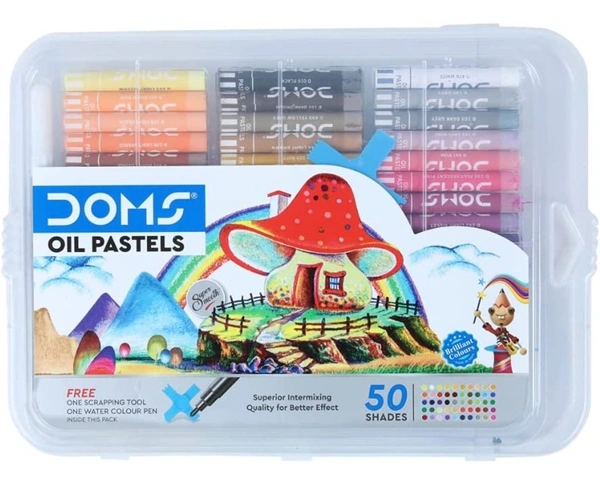Doms Oil Pastels Colour 50 Shades