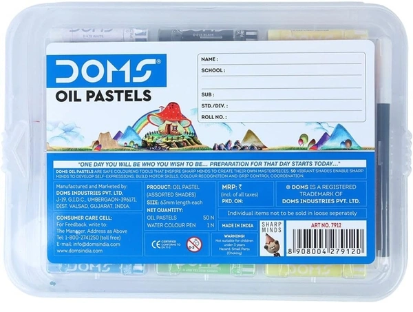 Doms Oil Pastels Colour 50 Shades