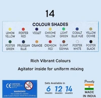 Doms Poster Colours  - 6 Shades