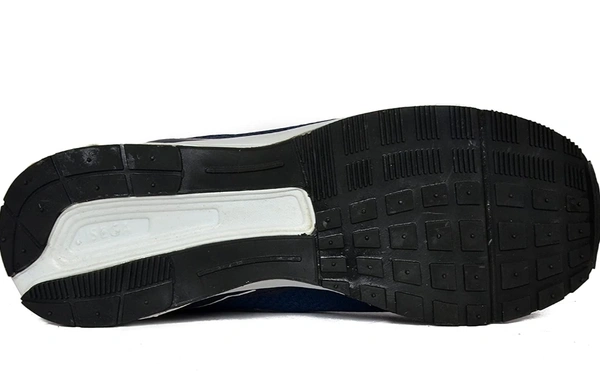 Sega Edge Mens Running Shoes - Navy Blue, 4