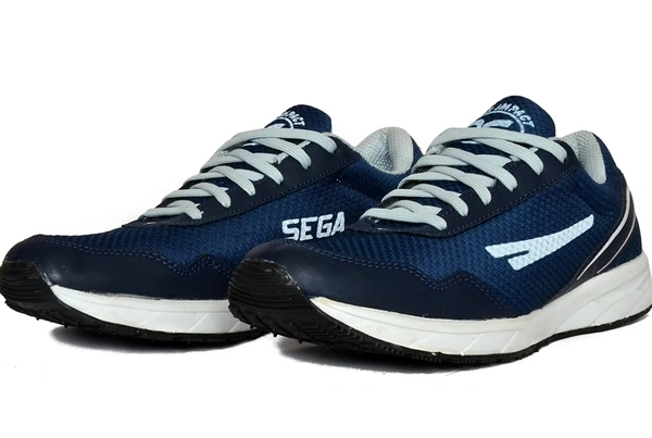 Sega Edge Mens Running Shoes - Red, 4