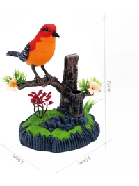 Voice Controlled Chirping Bird Pen Stand(2 Variants) Cheapest Price In Market - Double Bird