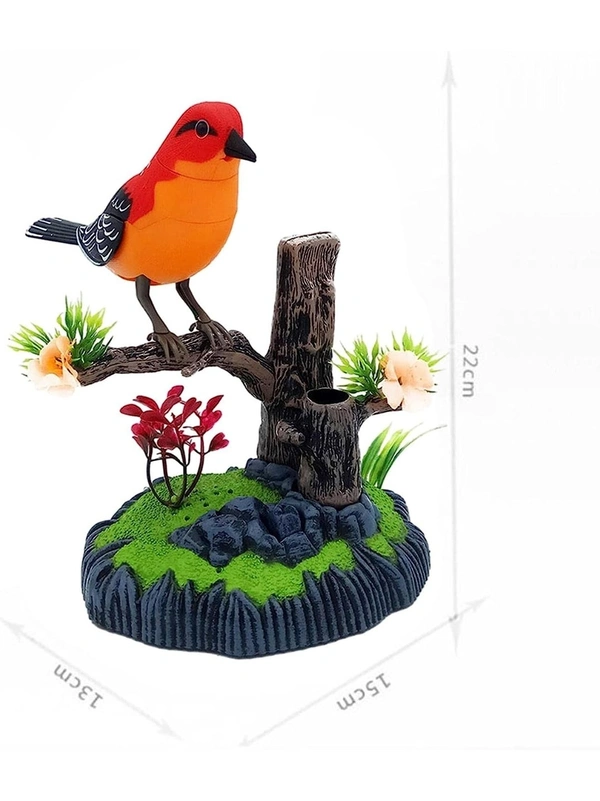 Voice Controlled Chirping Bird Pen Stand(2 Variants) Cheapest Price In Market - Double Bird