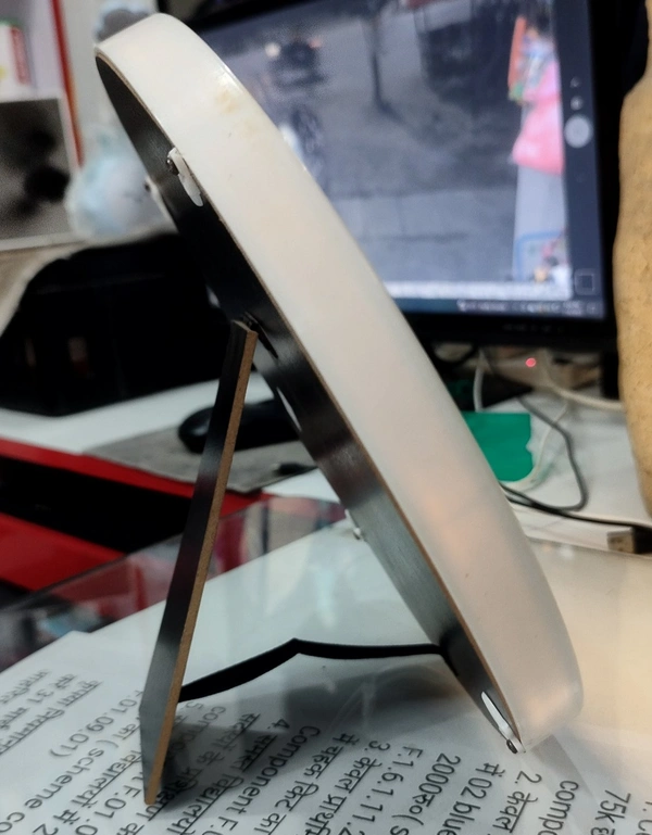 Circular Magic Mirror Photo Frame (Customisable)  - Simple
