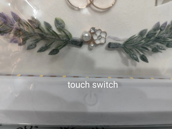 Mirrorrd Photo Frame Big With Touch Switch (3light Modes) Customisable - Customisable