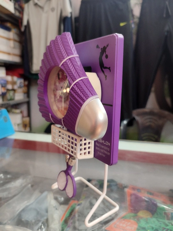 Badminton Table Clock Working Pendulam