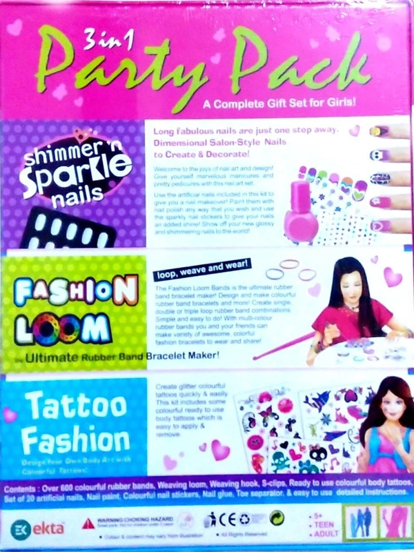 Fashion Party Kit For Girls (Best Gift For Girls) 