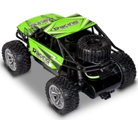 1:18 Scale All Terrain RC Car, 20 KPH High Speed 2WD Electric Vehicle with 2.4 GHz Remote Control, Off-Road Truck with Rechargeable Batteries - Green - Green