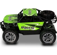 1:18 Scale All Terrain RC Car, 20 KPH High Speed 2WD Electric Vehicle with 2.4 GHz Remote Control, Off-Road Truck with Rechargeable Batteries - Green - Green