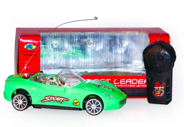 Kids Wireless Rc Car Super Fast - Green
