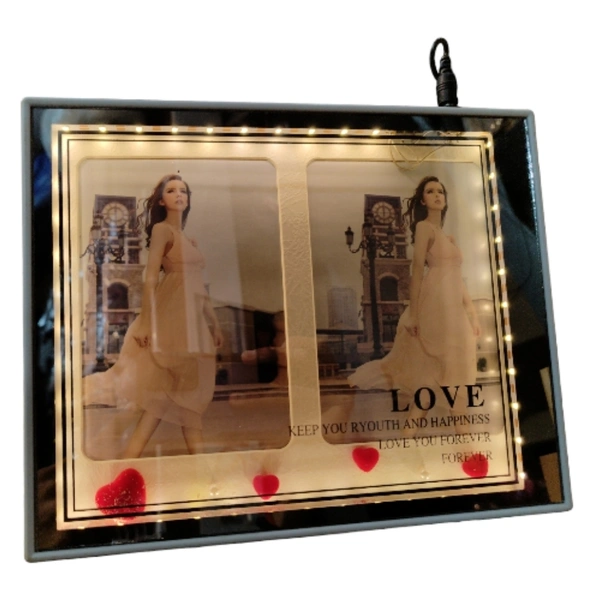 High Quality Magic Mirror Photo Frame - White, Customisable