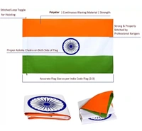 40*60 Inch Indian Flag (Cotton)   - 40*60