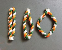 6pcs Tricolor Nylon Bracelet Bands For Independence Day  - 12, L