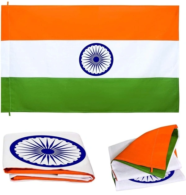 20*30 Inch Indian Flag Cotton 