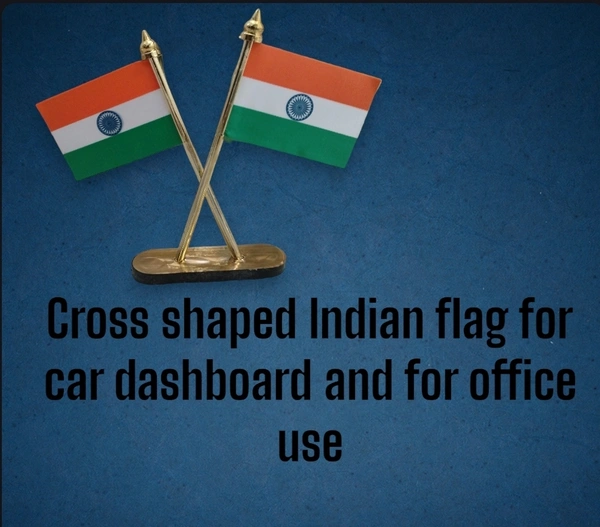 Indian Flag For Car Dashboard And For Office Purposs