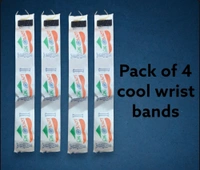 New Arrival, Tiranga Cool Wrist Band  - 4, Green