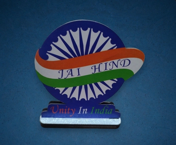 Jai Hind Stand For Car Dashboard And For Office Use 