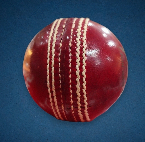 Gravity Red Leather Ball Test Series - Red