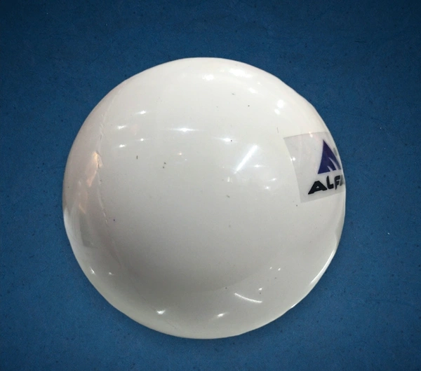 Alfa White Plain Hockey Ball - White