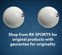 Alfa White Plain Hockey Ball - White