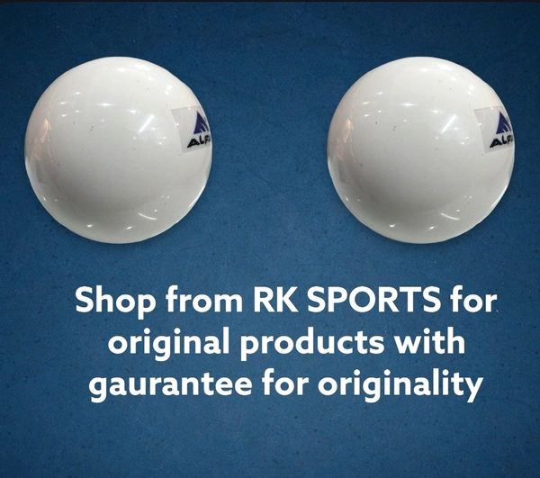 Alfa White Plain Hockey Ball - White