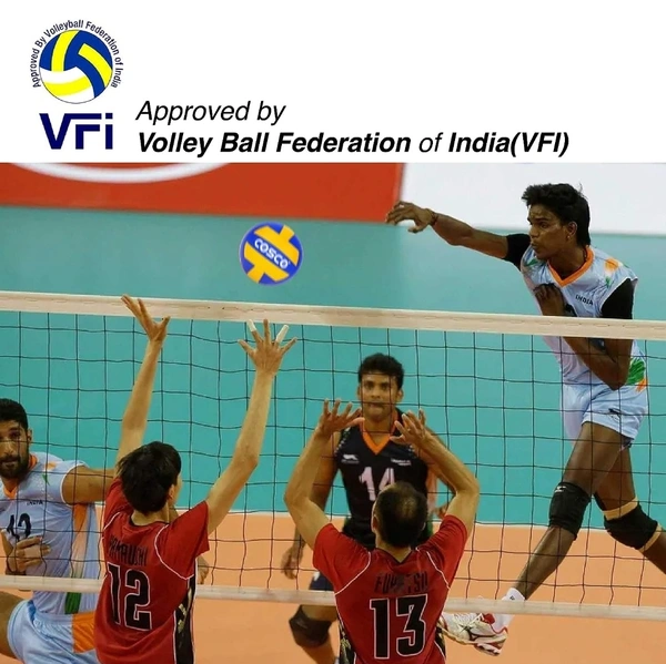 Cosco Super Volley Volleyball - 4, Yellow