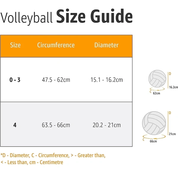 Cosco Super Volley Volleyball - 4, Yellow