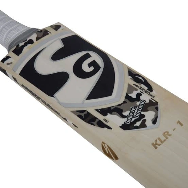 Sg KLR-1 Original Leather Bat English Willow ( Clearly Visible Grains)  - Full Size
