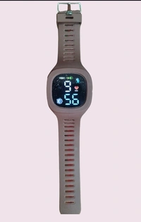 Digital Watch With Silicon Strap For Boys/girls  - Carnaby Tan, Free