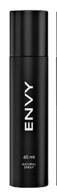 ENVY Natural Spray Perfume For Men - 60ML | Long Lasting Deodorant Body Spray for Men - Black, 1