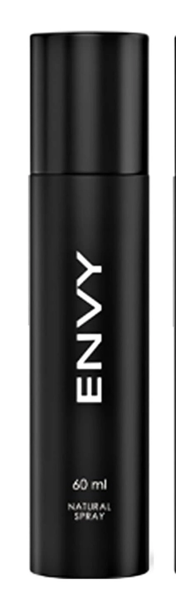 ENVY Natural Spray Perfume For Men - 60ML | Long Lasting Deodorant Body Spray for Men - Black, 1