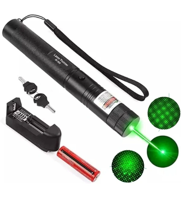 Laser Pointer High Power Chargable Laser Light With 5km Range - Big, Green