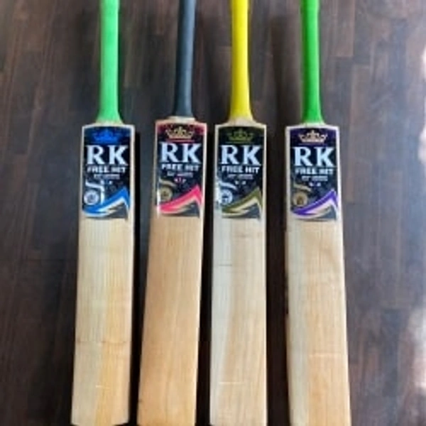Rk Free Hit Double Blade Kashmir Willow Bat - Full