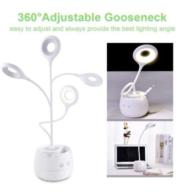 Akari Chargable Multipurpose Table Lamp  - White