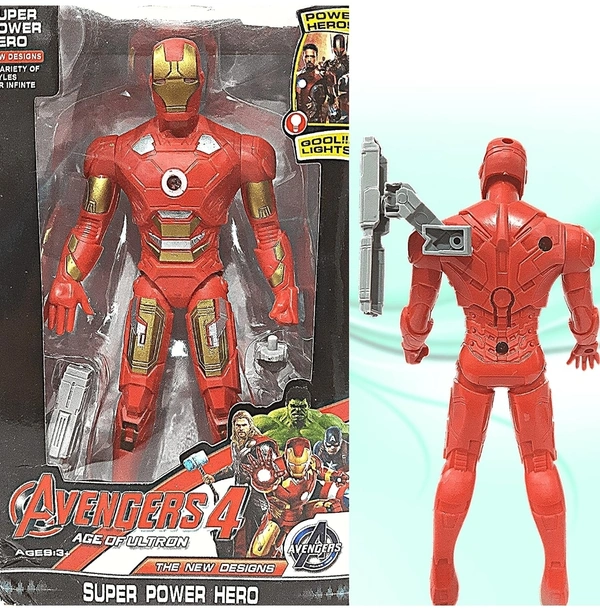 Iron Man (Age Of Ultron)Toys For Boys /girls/adults/collection|Action Figures For Kids |Iron Man Toys |Iron Man Toys |Action Figures |Hot Toys Iron Man |Avengers |Marvel Toys |Iron Man |Iron Man Toy |Years Toy (7 Inch) - Red, 7 Inch