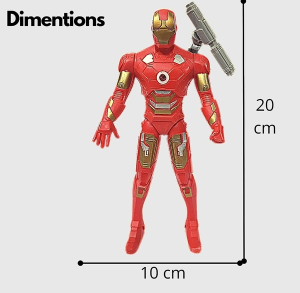 Iron Man (Age Of Ultron)Toys For Boys /girls/adults/collection|Action Figures For Kids |Iron Man Toys |Iron Man Toys |Action Figures |Hot Toys Iron Man |Avengers |Marvel Toys |Iron Man |Iron Man Toy |Years Toy (7 Inch) - Red, 7 Inch