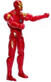 Iron Man (Hero Series) Toy With Light  - Red, 8inch