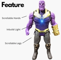 Avenger Thinos Toy With Light On Its Chest 