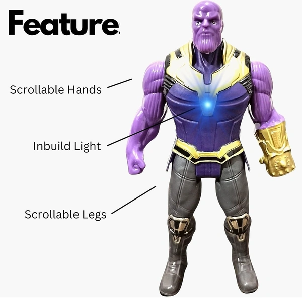 Avenger Thinos Toy With Light On Its Chest 
