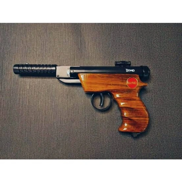 Bond Air Pistol  - Black, With Pellets Of Two Pack