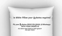 Rk Sports Personalise Photo Magical/Magic/Red Magic Photo Cushion/Pillow |Gifting Cushions for All Occasions|  - 1, Red