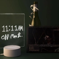 Rk Sports 3D LED Acrylic Writing board, Best Quality - House